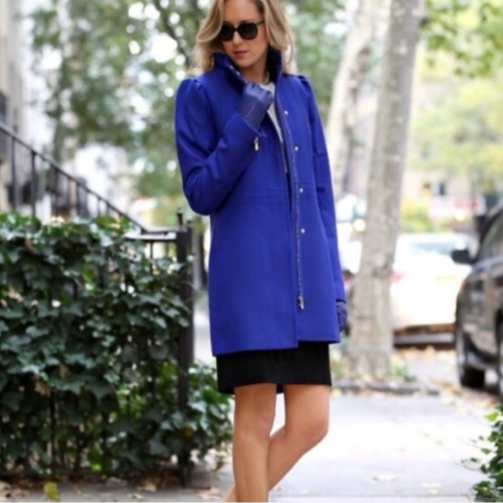 Banana Republic navy blue coat